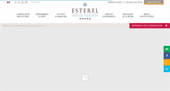 Desktop Screenshot of esterel-caravaning.fr